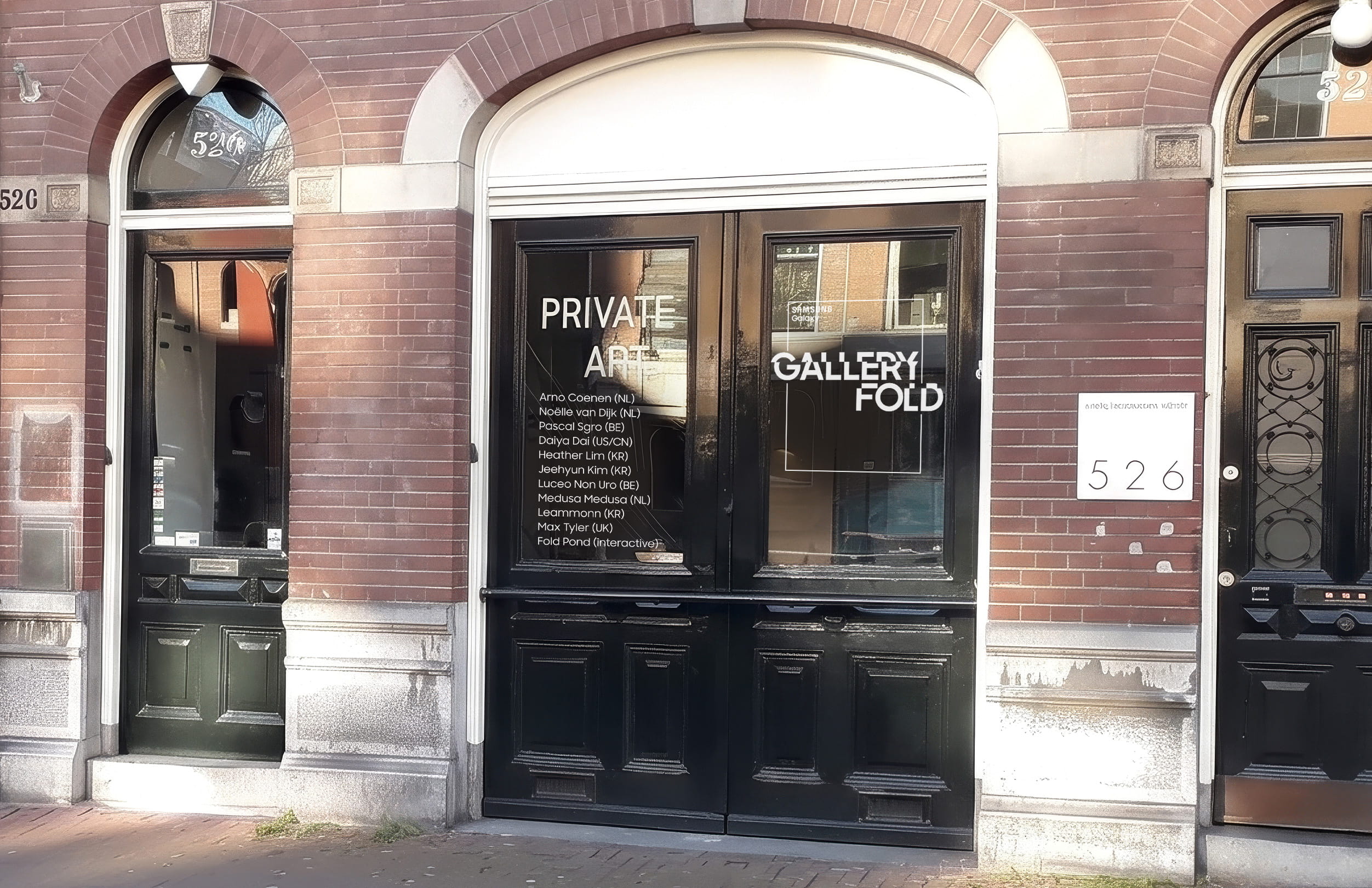 Gallery Fold storefront placeholder in Amsterdam